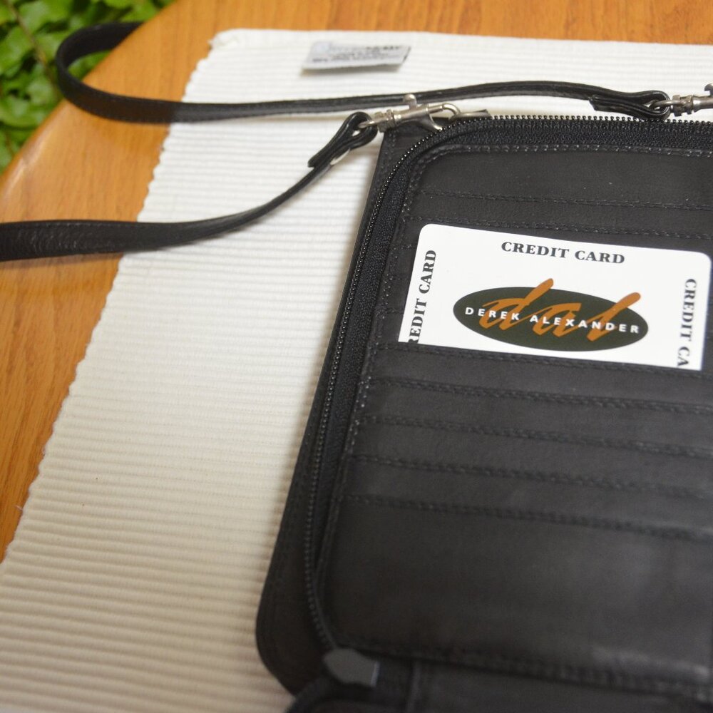 DEREK ALEXANDER Leather wallets  NEW